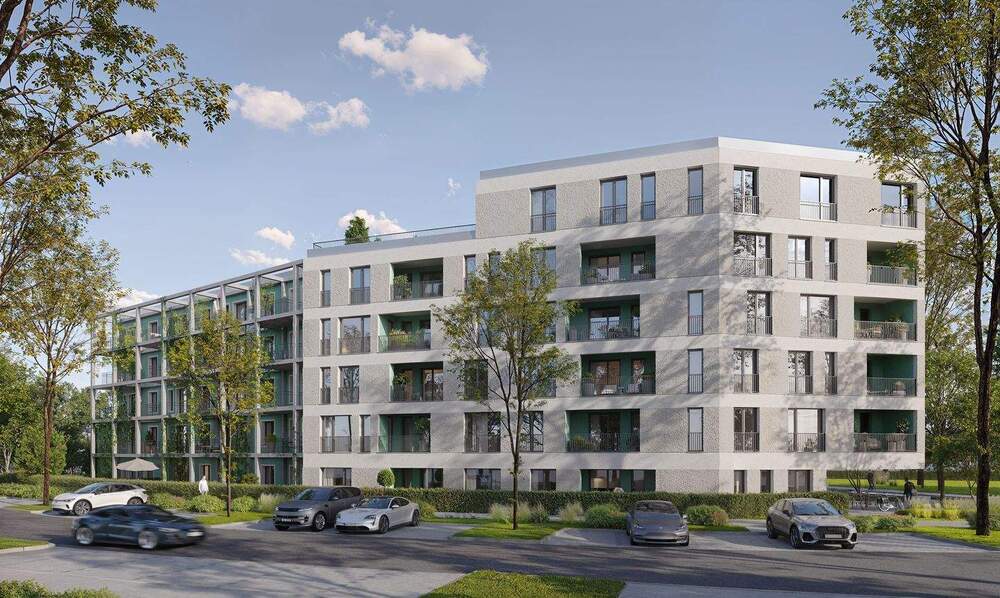 Etagenwohnung Neu-Ulm Ludwigsfeld - 2 Zimmer, 63 m&sup2;, 378.420&euro; | Angebot:25734302