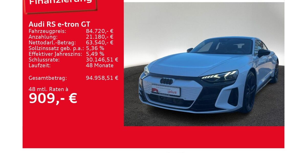 Audi RS e-tron GT 14.929 km 82.420 &euro; Ulm 89073