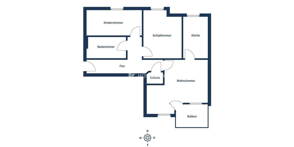 Etagenwohnung Laupheim - 3 Zimmer, 77 m&sup2;, 305.000&euro; | Angebot:25685085