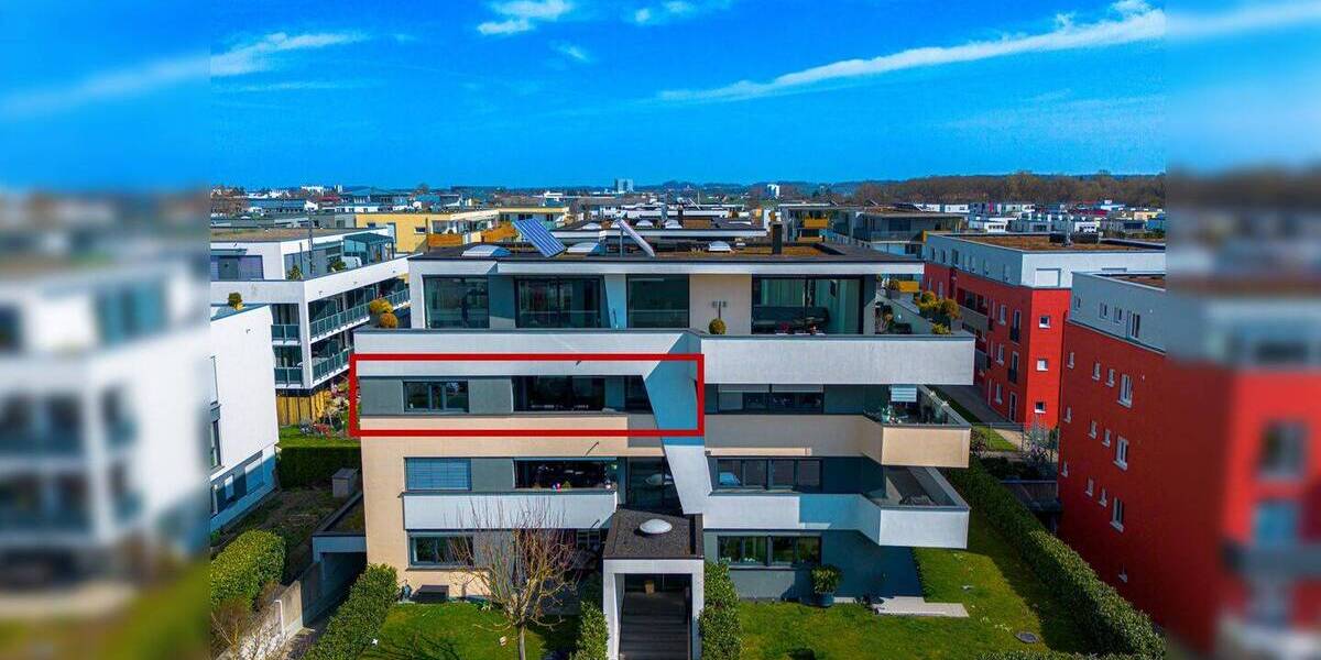 Etagenwohnung Neu-Ulm Ludwigsfeld - 4 Zimmer, 118 m&sup2;, 595.000&euro; | Angebot:26189257