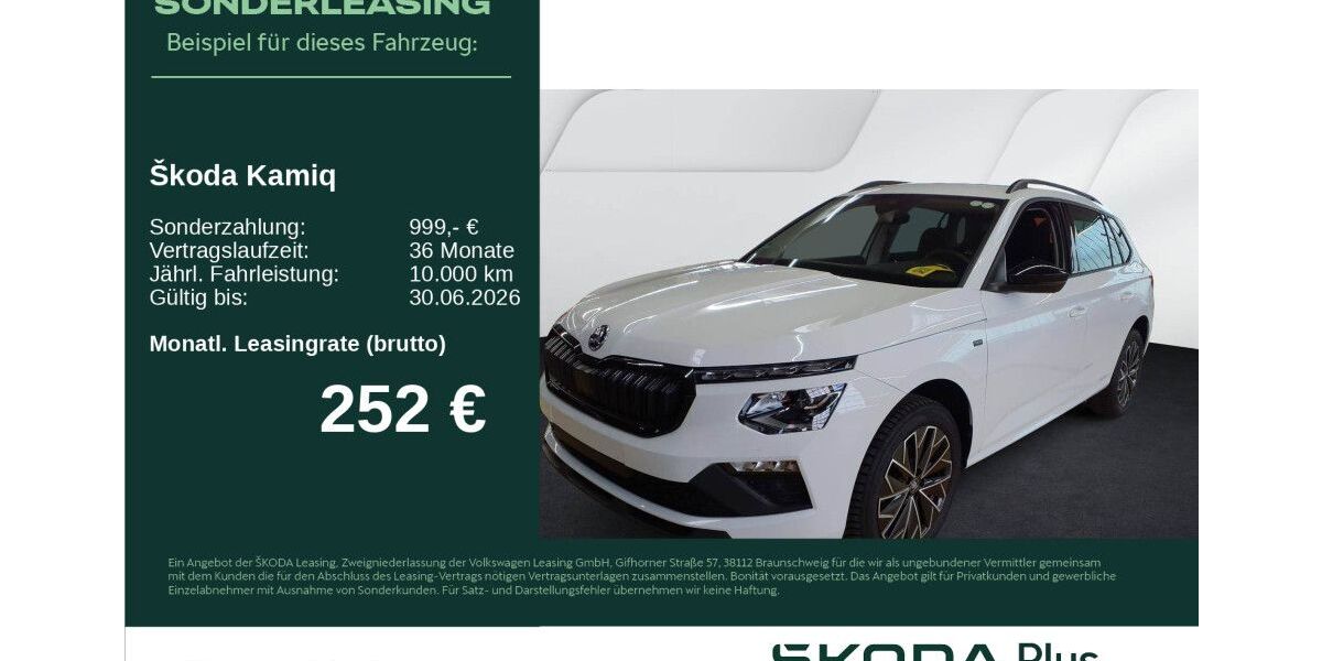 Skoda Kamiq 14.385 km 27.970 &euro; Neu-Ulm 89231