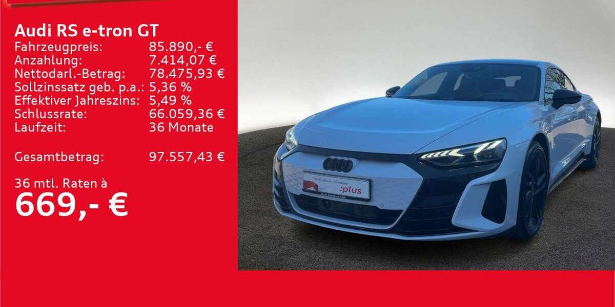 Audi RS e-tron GT 14.929 km 85.890 &euro; Ulm 89073