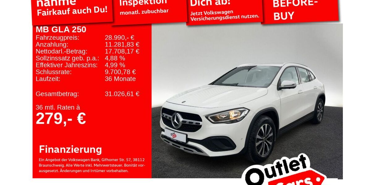 Mercedes-Benz GLA 250 55.537 km 28.990 &euro; Senden 89250