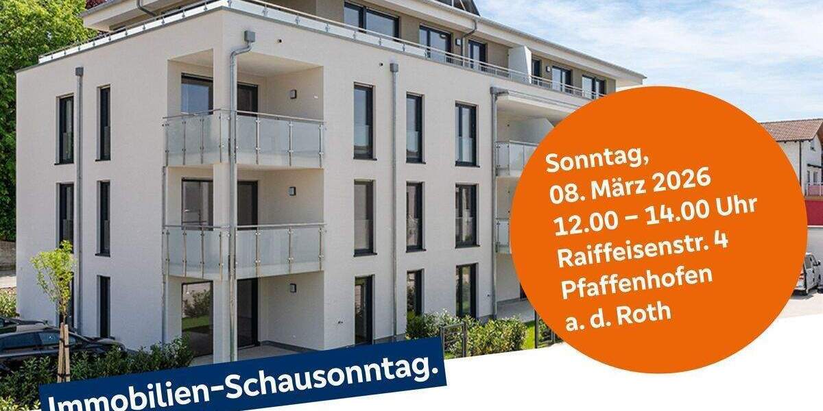 Etagenwohnung Pfaffenhofen an der Roth Pfaffenhofen - 3 Zimmer, 90 m&sup2;, 475.000&euro; | Angebot:25728455