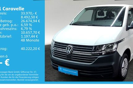 VW T6 Caravelle 34.750 km 33.970 &euro; Ulm 89079