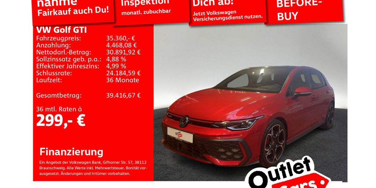 VW Golf 20.558 km 35.360 &euro; Senden 89250