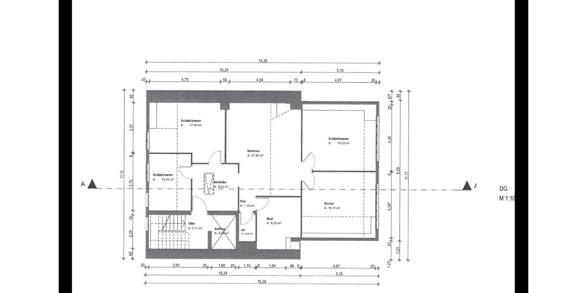 Dachgeschoßwohnung Geislingen an der Steige - 4 Zimmer, 115 m&sup2;, 1.300&euro; | Angebot:25328146