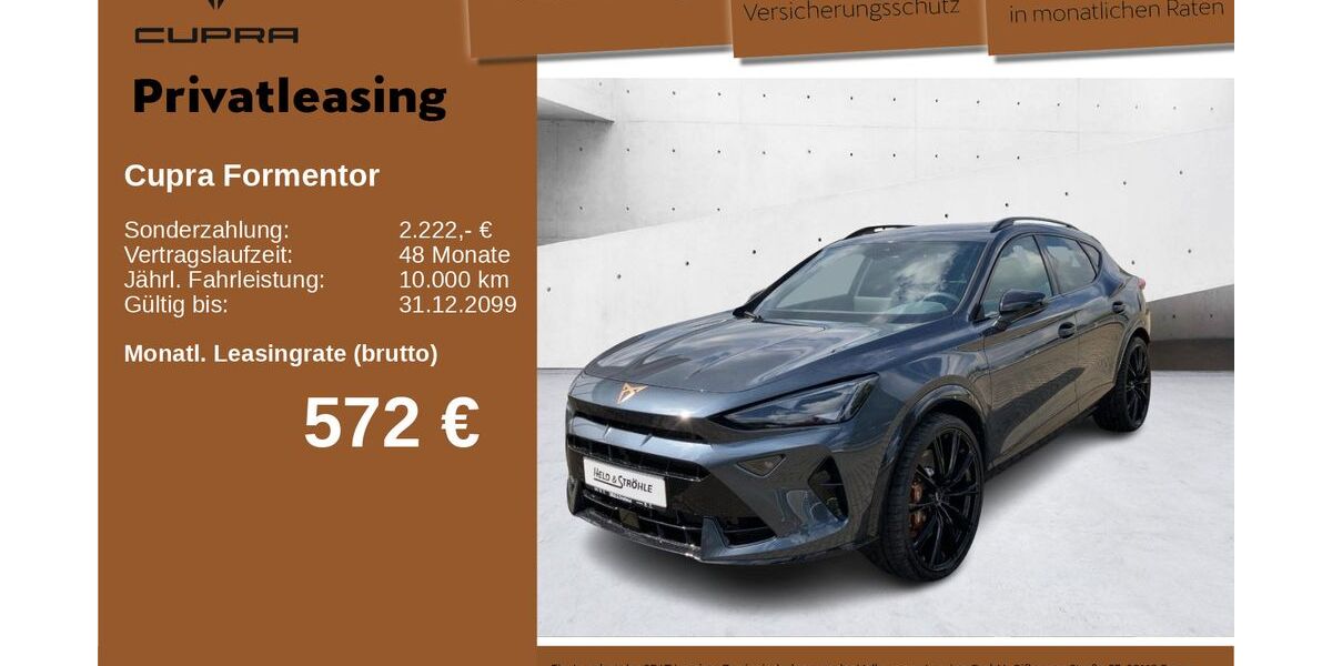 Cupra Formentor 4.100 km 54.990 &euro; Neu-Ulm 89231