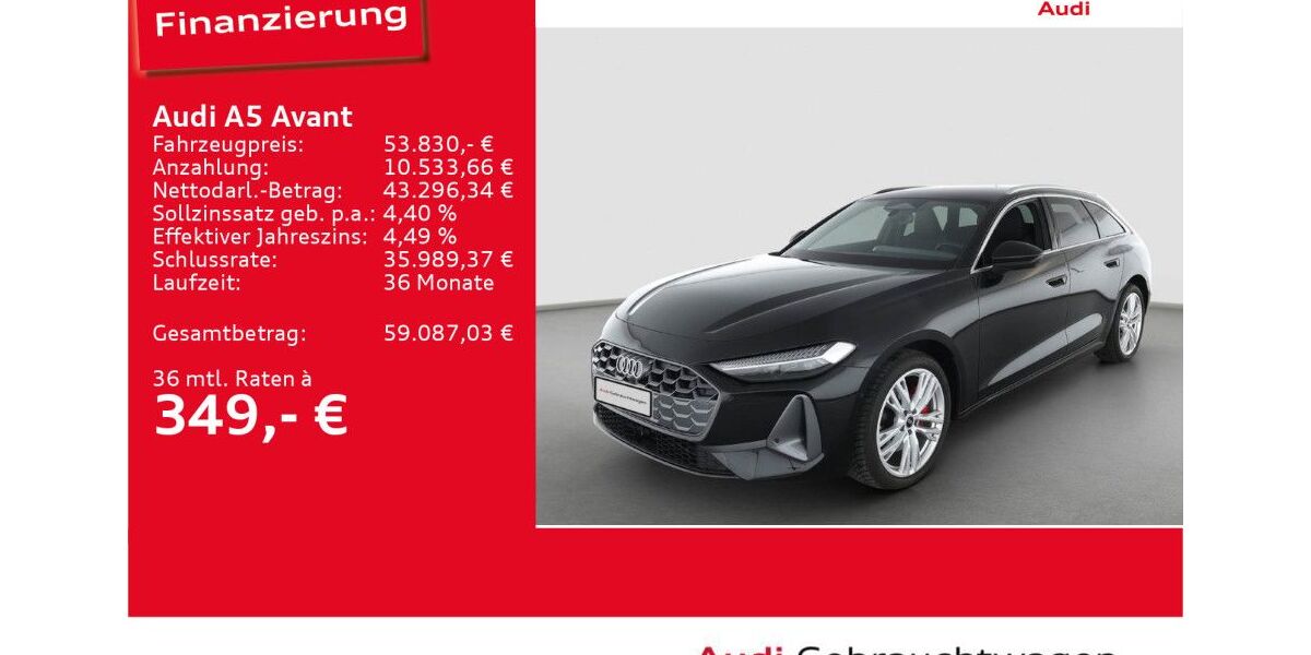 Audi A5 8.573 km 53.830 &euro; Ulm 89073