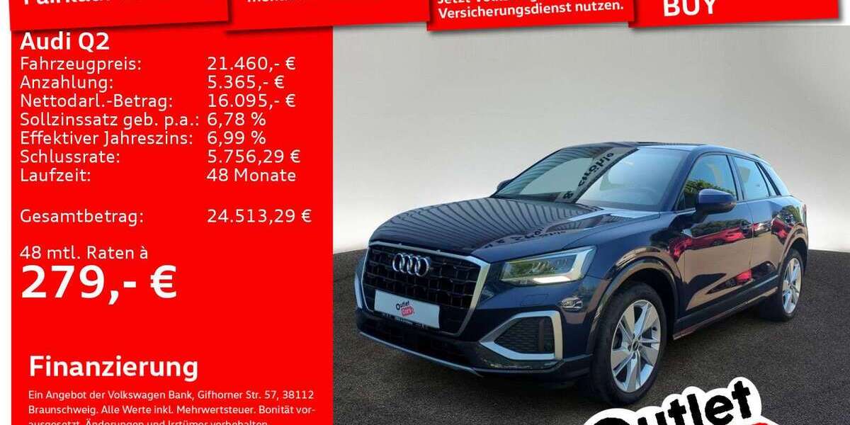 Audi Q2 43.836 km 21.460 &euro; Senden 89250