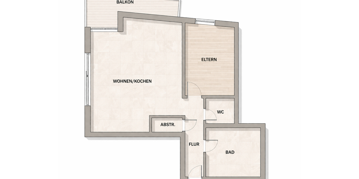 2,5 Zimmer - Designwohnung am Michelsberg – Luxus in Bestlage von Ulm - Etagenwohnung Ulm | Angebot:26003174