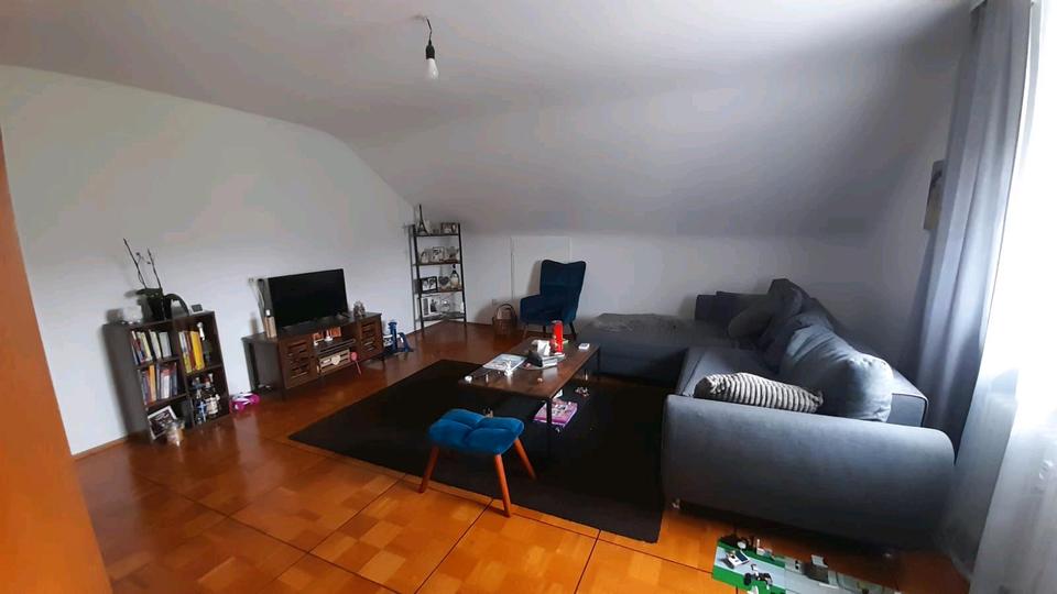 Dachgeschoßwohnung Achstetten - 4 Zimmer, 80 m&sup2;, 1.100&euro; | Angebot:25547162