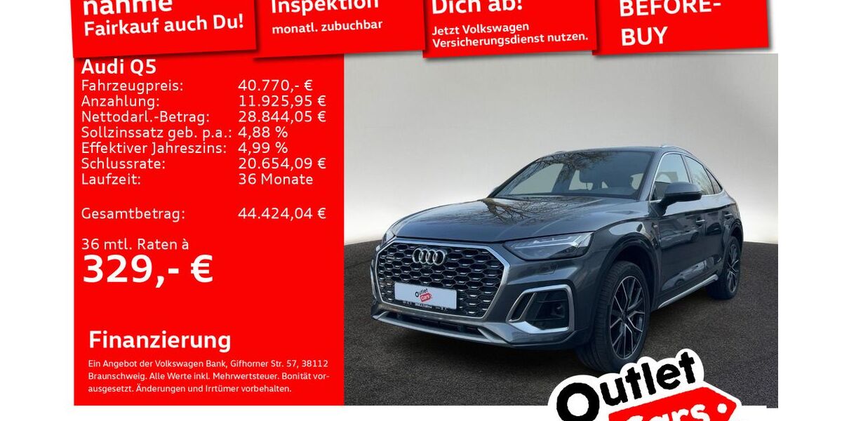 Audi Q5 44.535 km 40.380 &euro; Senden 89250