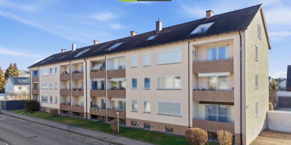 Etagenwohnung Vöhringen - 2 Zimmer, 55 m&sup2;, 190.000&euro; | Angebot:25693563