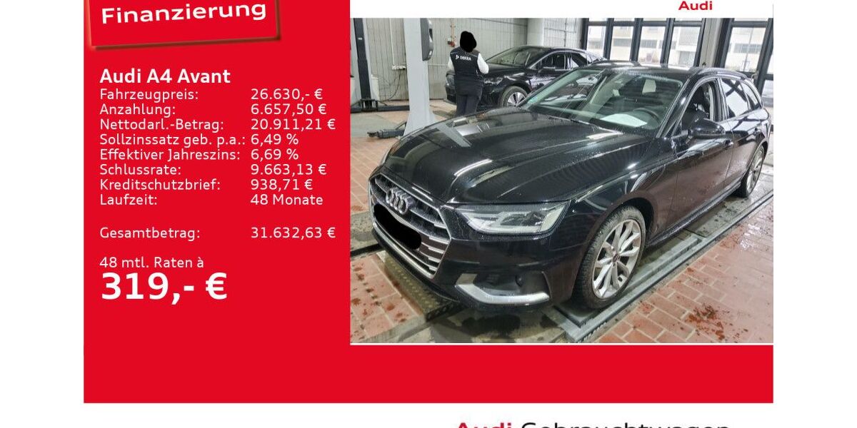 Audi A4 82.549 km 26.630 &euro; Ulm 89073