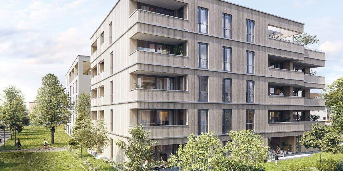 Etagenwohnung Neu-Ulm Stadtmitte - 3 Zimmer, 82 m&sup2;, 479.000&euro; | Angebot:25747911