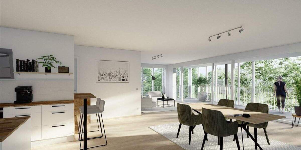 Etagenwohnung Langenau Langenau - 3 Zimmer, 92 m&sup2;, 460.300&euro; | Angebot:25862576