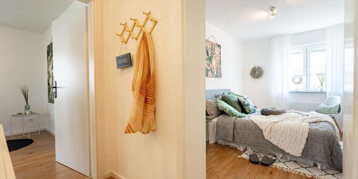 Etagenwohnung Neu Ulm Burlafingen - 2 Zimmer, 60 m&sup2;, 228.000&euro; | Angebot:26950953