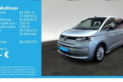 VW T7 Multivan 9.368 km 63.990 &euro; Ulm 89079