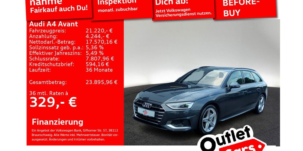 Audi A4 108.292 km 21.220 &euro; Senden 89250