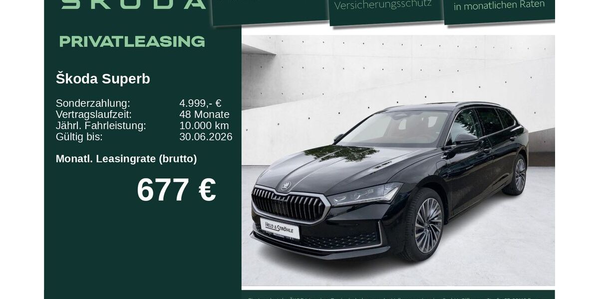 Skoda Superb 6.215 km 55.950 &euro; Neu-Ulm 89231
