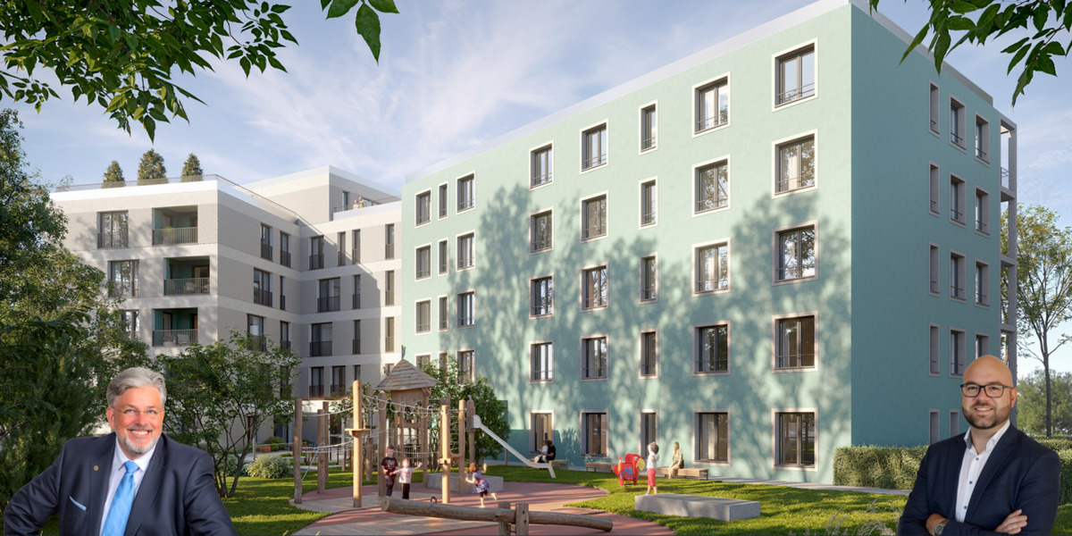 Etagenwohnung Neu-Ulm Ludwigsfeld - 2 Zimmer, 55 m&sup2;, 333.600&euro; | Angebot:25734326