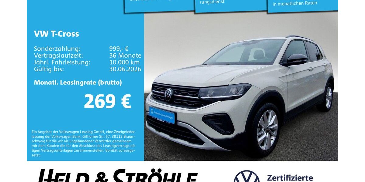 VW T-Cross 10.583 km 25.190 &euro; Neu-Ulm 89231