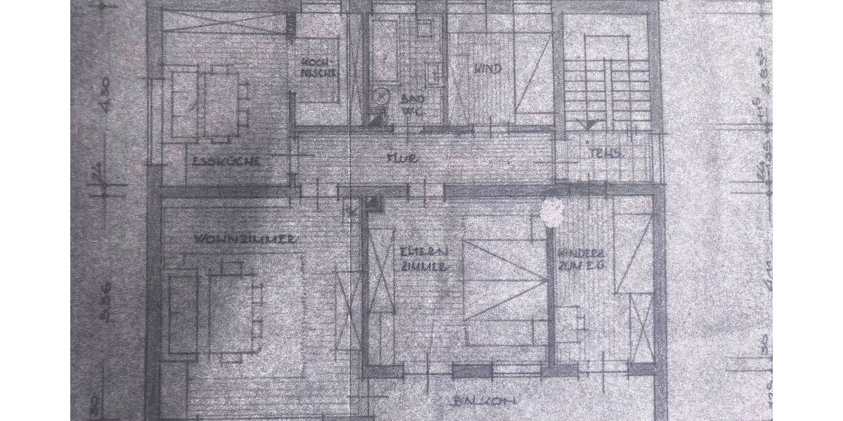 Etagenwohnung Unterroth - 4 Zimmer, 105 m&sup2;, 750&euro; | Angebot:26274080