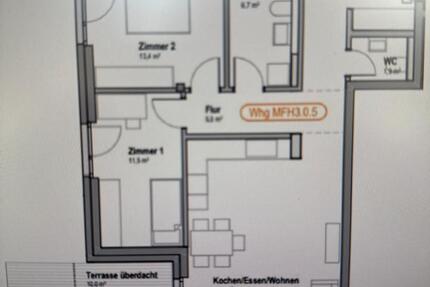 Wohnung Elchingen Oberelchingen - 3 Zimmer, 85 m&sup2;, 1.628&euro; | Angebot:25990541