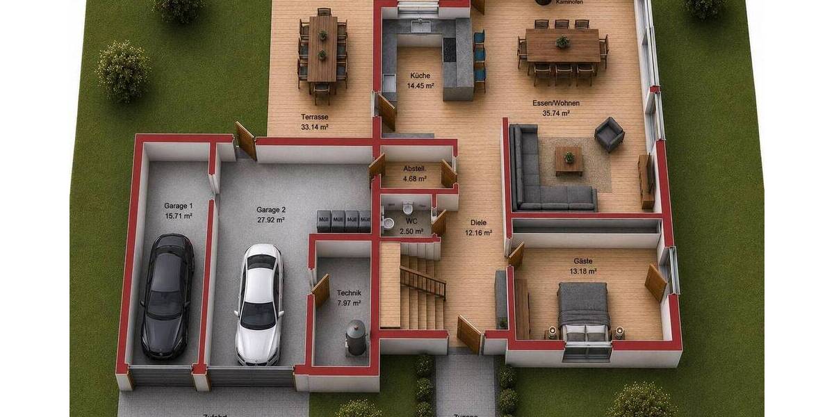 Einfamilienhaus Weißenhorn Wallenhausen - 5 Zimmer, 184 m&sup2;, 750.000&euro; | Angebot:26557179