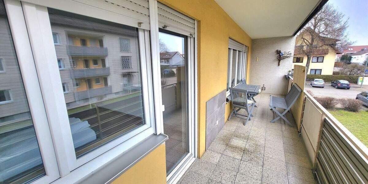 Etagenwohnung Neu-Ulm Pfuhl - 3 Zimmer, 86 m&sup2;, 305.000&euro; | Angebot:25664454