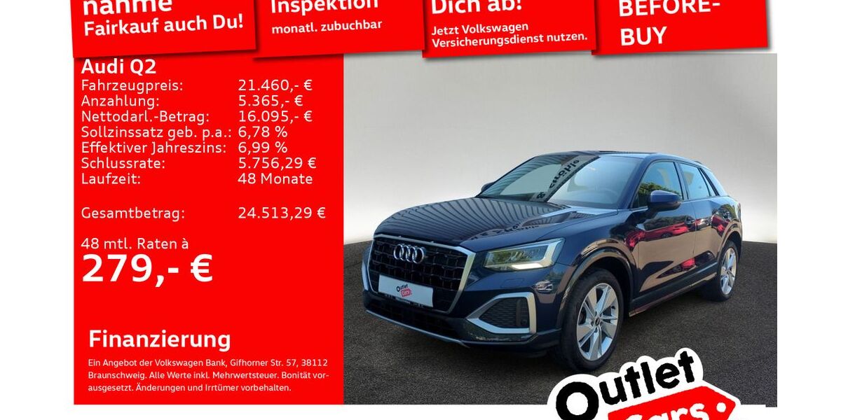 Audi Q2 43.836 km 19.590 &euro; Senden 89250