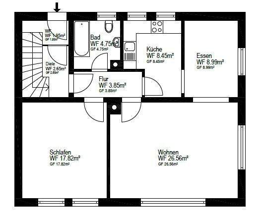 Einfamilienhaus Dietenheim / Regglisweiler Regglisweiler - 4 Zimmer, 125 m&sup2;, 349.000&euro; | Angebot:25698726