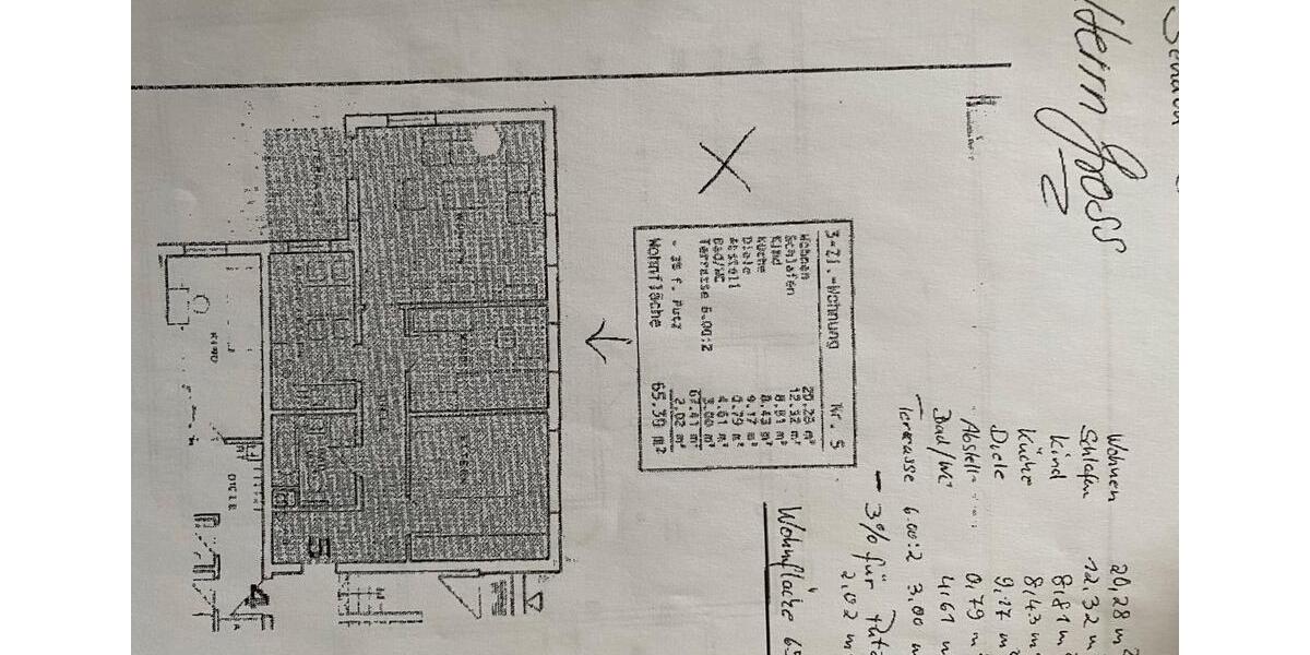 Erdgeschoßwohnung Senden - 3 Zimmer, 66 m&sup2;, 295.000&euro; | Angebot:26044977