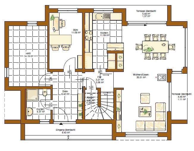 Einfamilienhaus Rammingen - 7 Zimmer, 167 m&sup2;, 1.316.965&euro; | Angebot:25681397