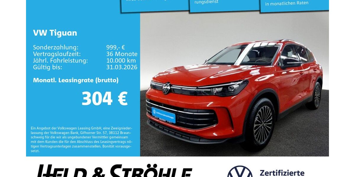 VW Tiguan 10.837 km 35.290 &euro; Neu-Ulm 89231