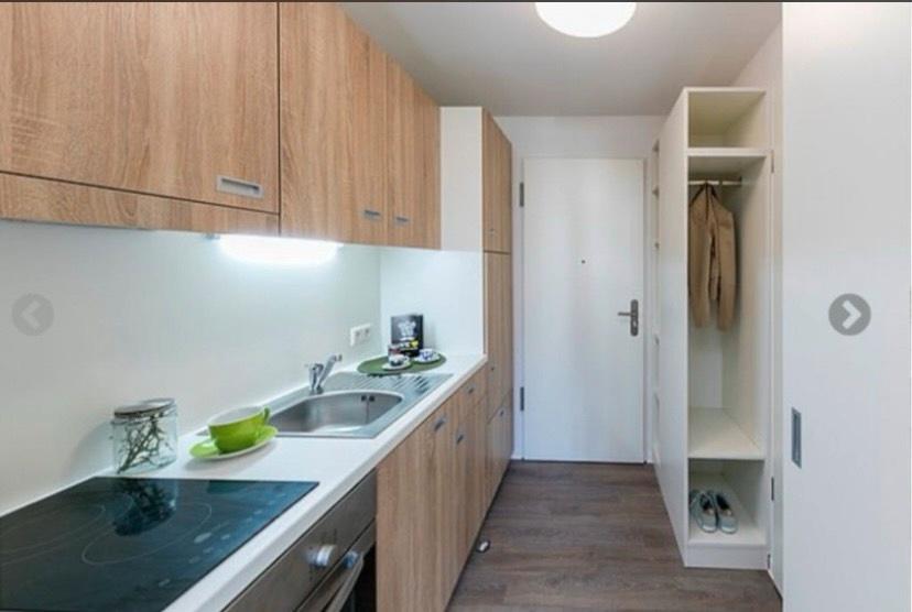 Etagenwohnung Neu-Ulm Ludwigsfeld - 1 Zimmer, 23 m&sup2;, 662&euro; | Angebot:25096359