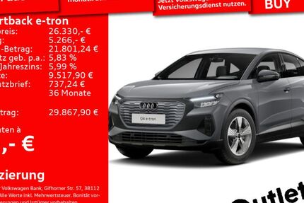 Audi Q4 e-tron 39.373 km 26.330 &euro; Senden 89250