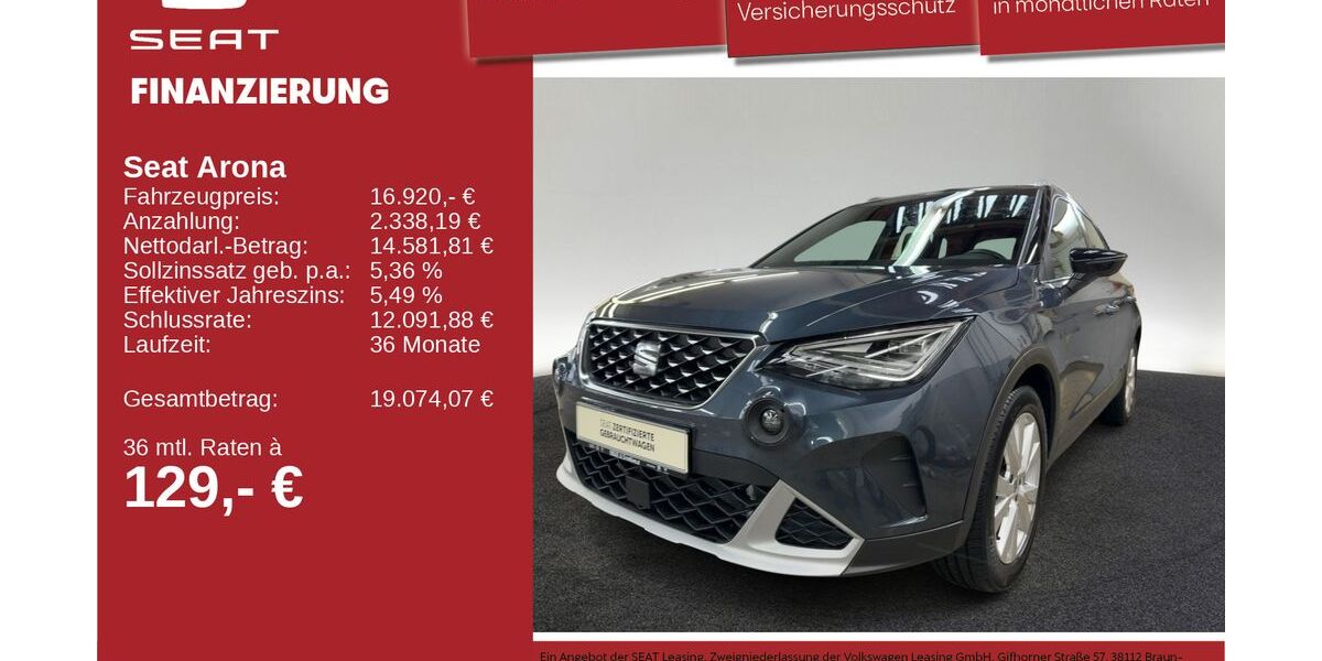 Seat Arona 18.286 km 16.920 &euro; Neu-Ulm 89231