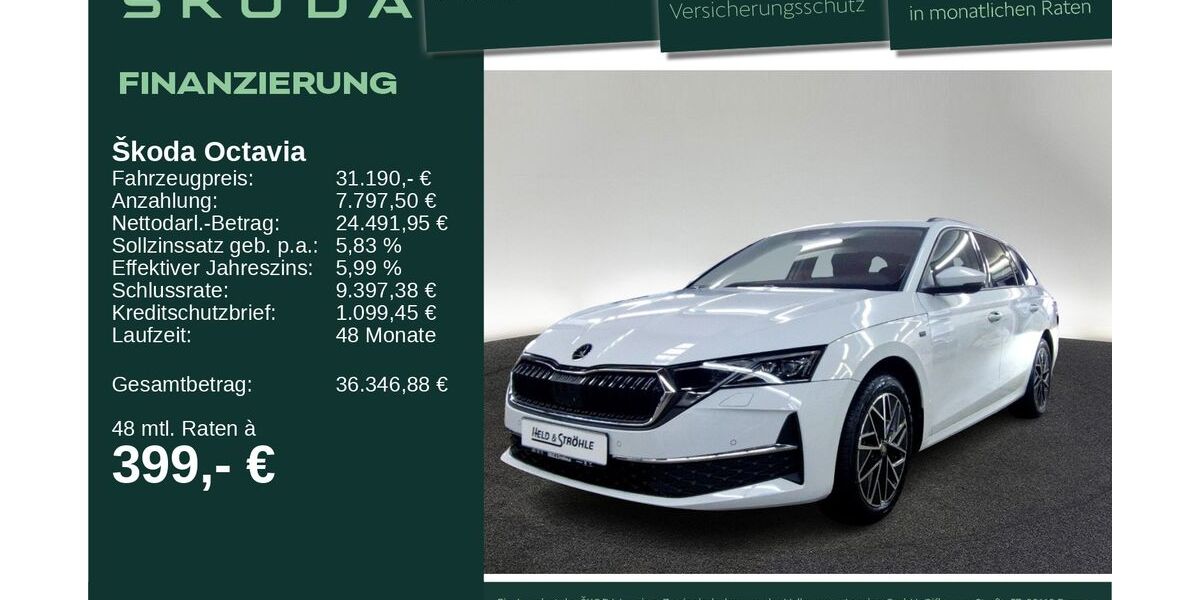 Skoda Octavia 26.455 km 31.190 &euro; Neu-Ulm 89231