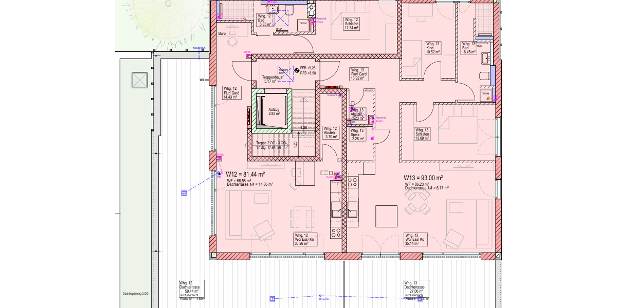 Etagenwohnung Langenau - 2 Zimmer, 54 m&sup2;, 280.200&euro; | Angebot:25862577
