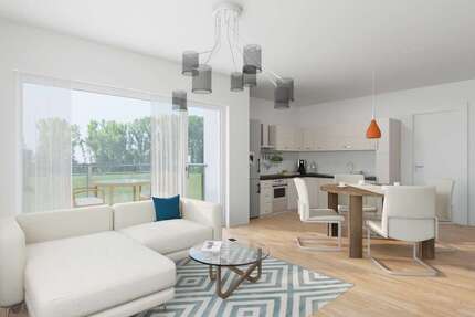 Wohnung Ulm-Wiblingen Wiblingen - 3 Zimmer, 74 m&sup2;, 1.290&euro; | Angebot:26164126