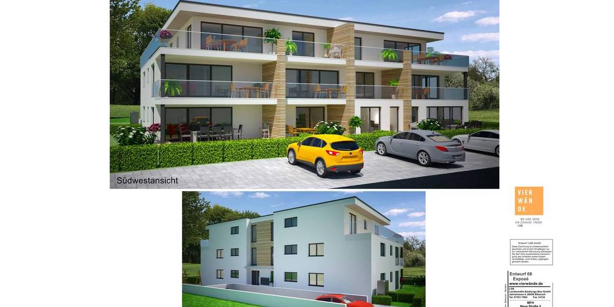 Etagenwohnung Schemmerhofen - 2 Zimmer, 66 m&sup2;, 320.640&euro; | Angebot:25664910