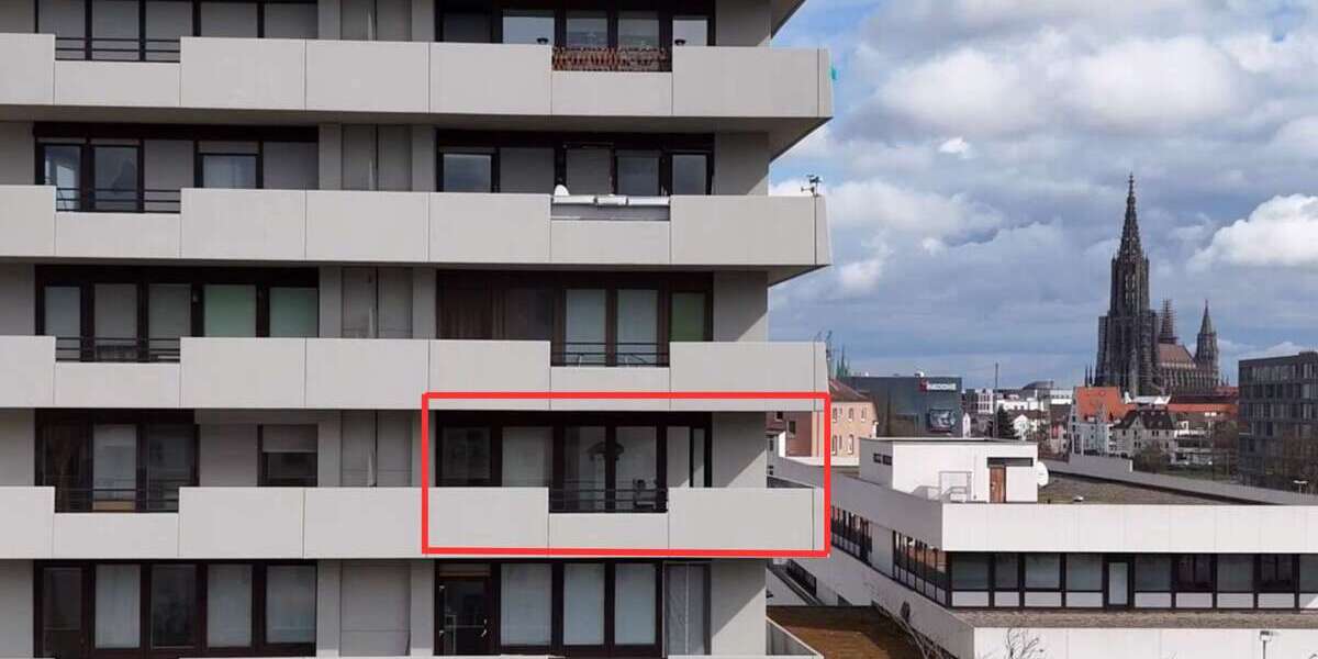 Etagenwohnung Ulm Söflingen - 2 Zimmer, 51 m&sup2;, 179.000&euro; | Angebot:25723824