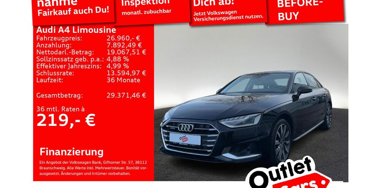 Audi A4 79.829 km 26.960 &euro; Senden 89250