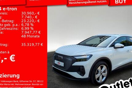 Audi Q4 e-tron 58.013 km 30.960 &euro; Senden 89250