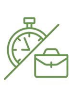 Symbol für Teilzeit Jobs in Neu-Ulm