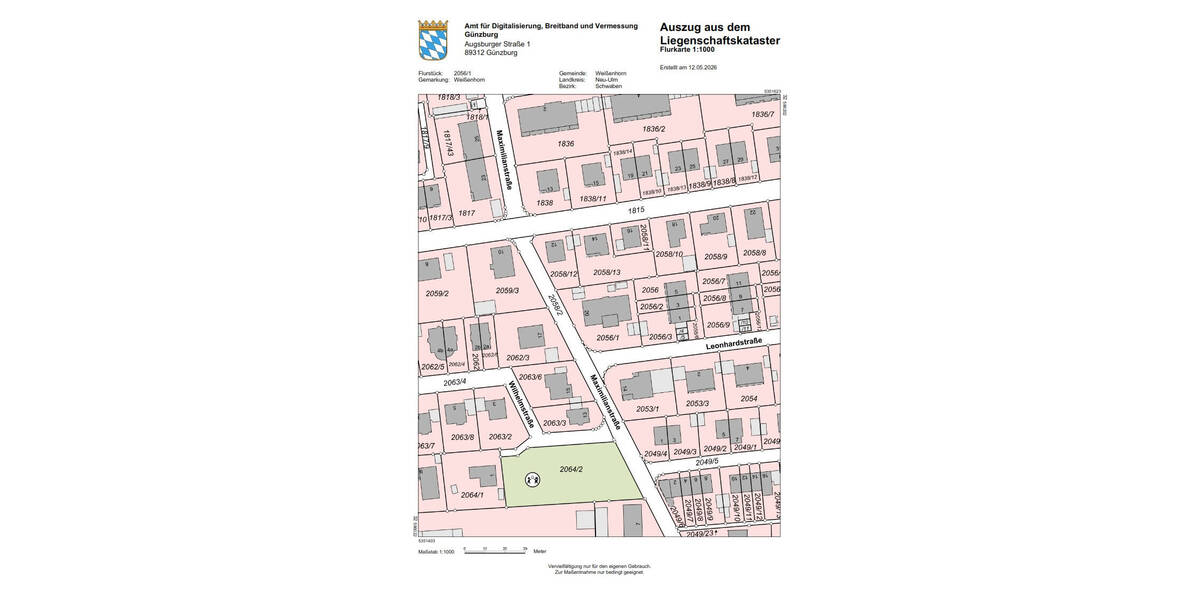Etagenwohnung Weißenhorn - 2 Zimmer, 47 m&sup2;, 285.000&euro; | Angebot:26556228