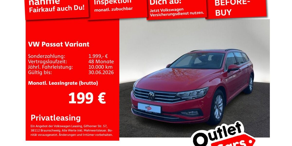 VW Passat Variant 45.509 km 22.660 &euro; Senden 89250