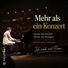 Michael Koch - Ich mach mal Piano 09.10.2026 Heimathafen Neukölln